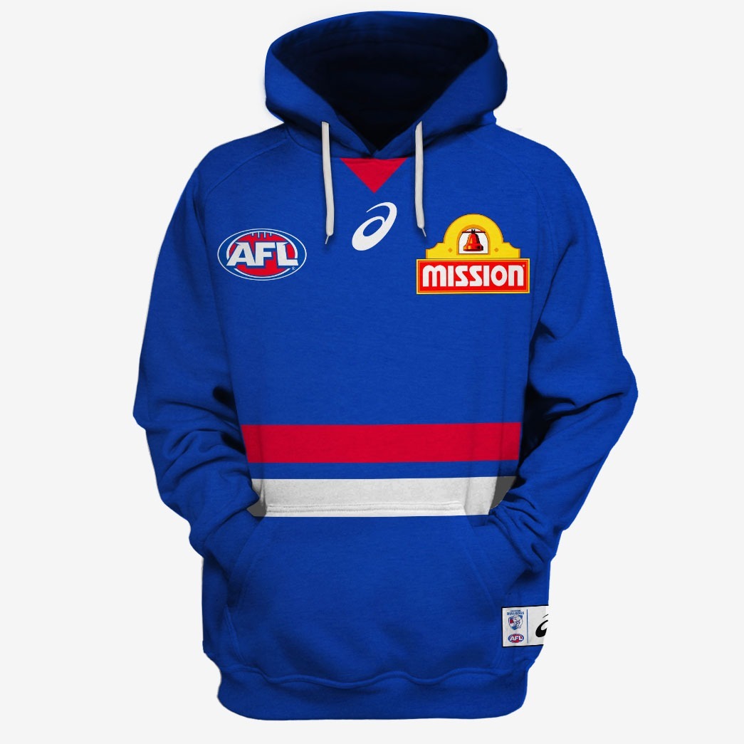 bulldogs hoodie afl