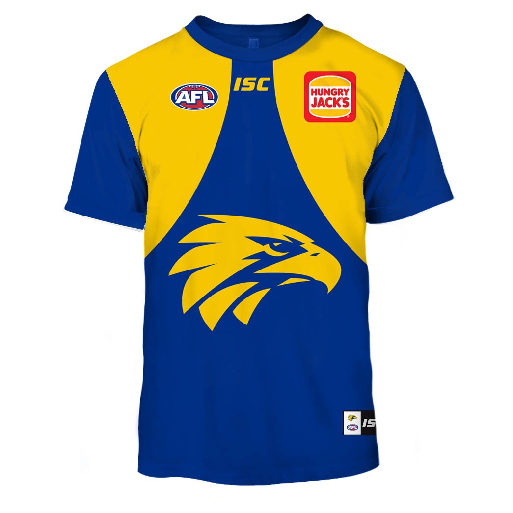 Personalized West Coast Eagles Football Club AFL 2020 Home Guernseys