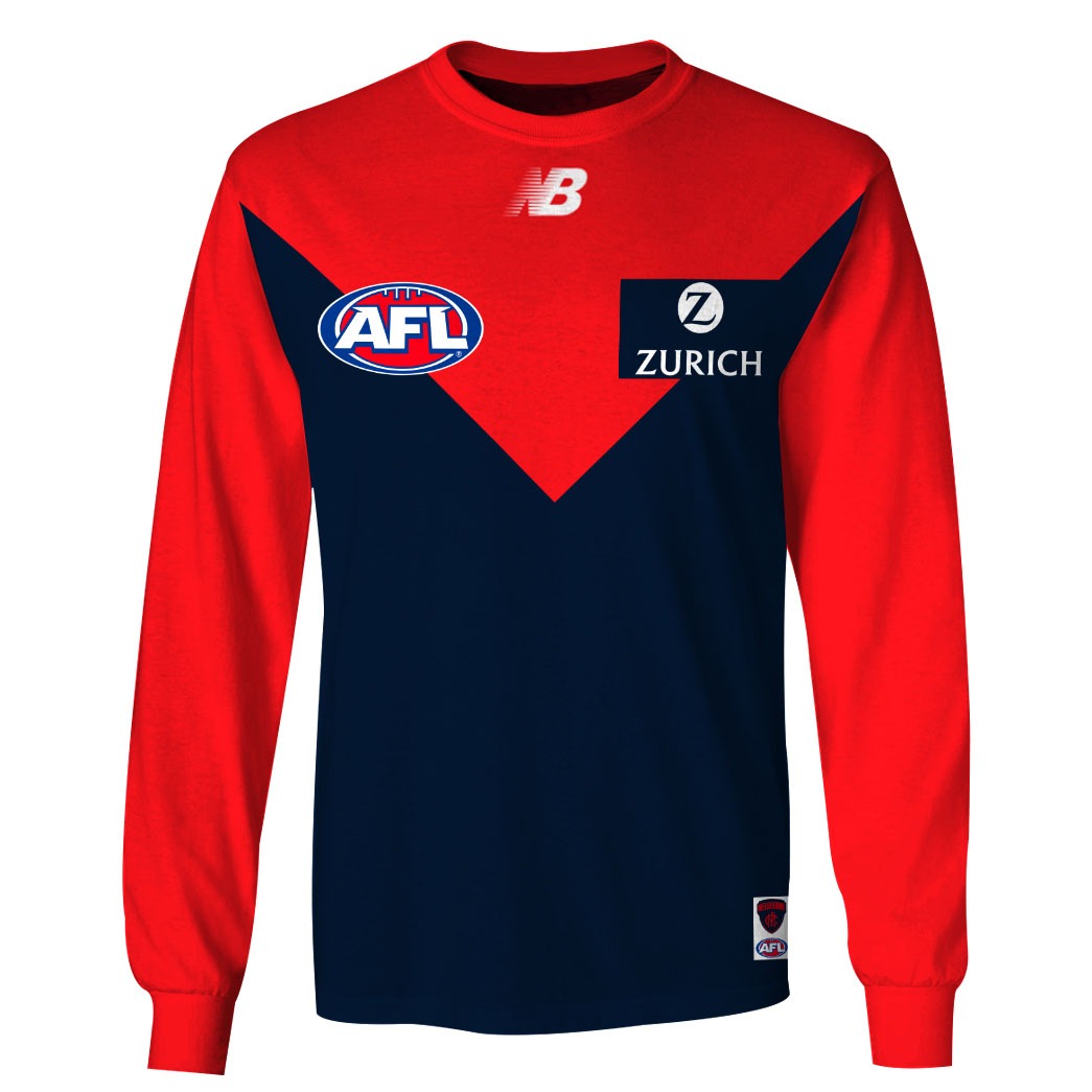 Personalized Melbourne Football Club Demons AFL 2020 Home Guernseys