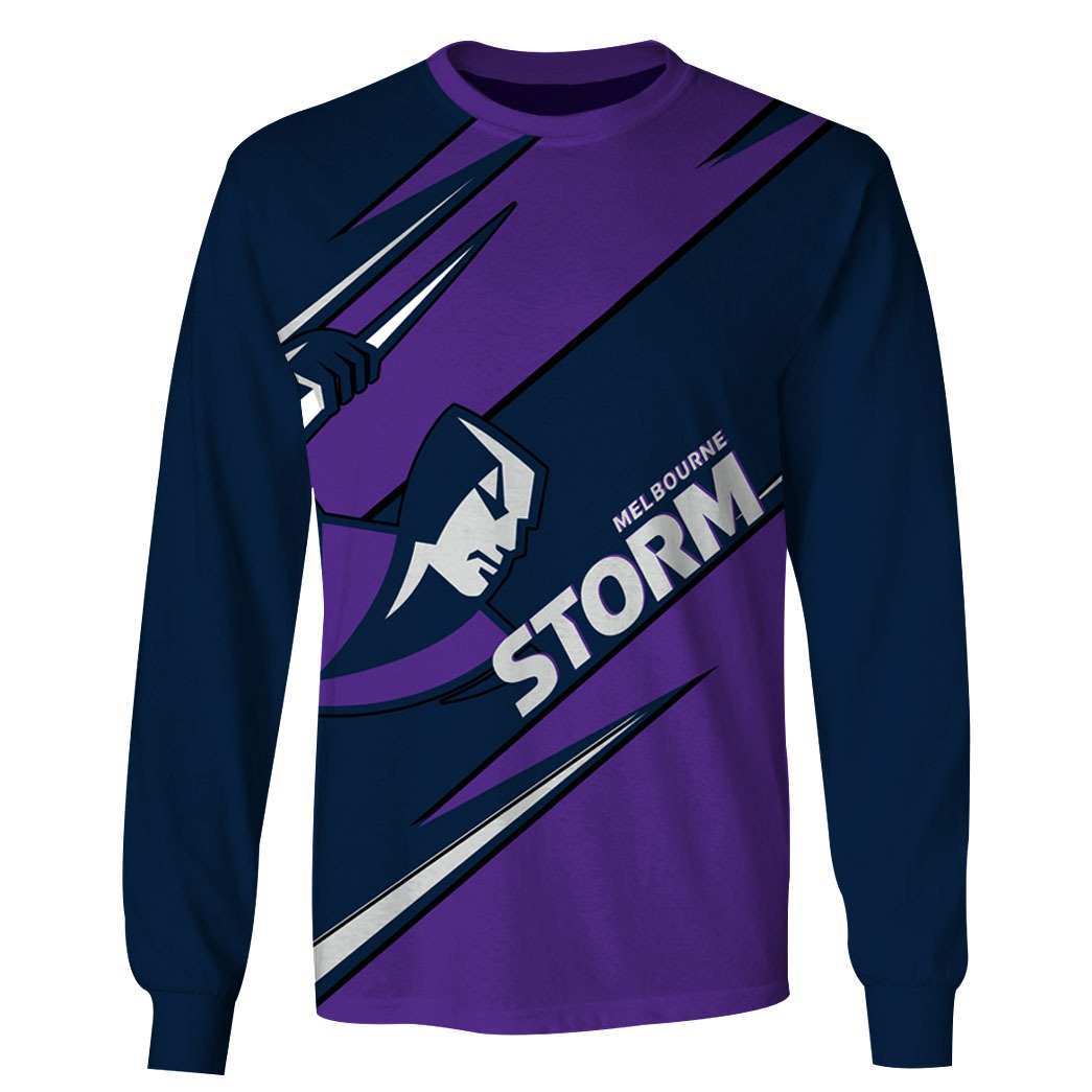 Melbourne Storm NRL Hoodies Shirts For Men & Women YourGears