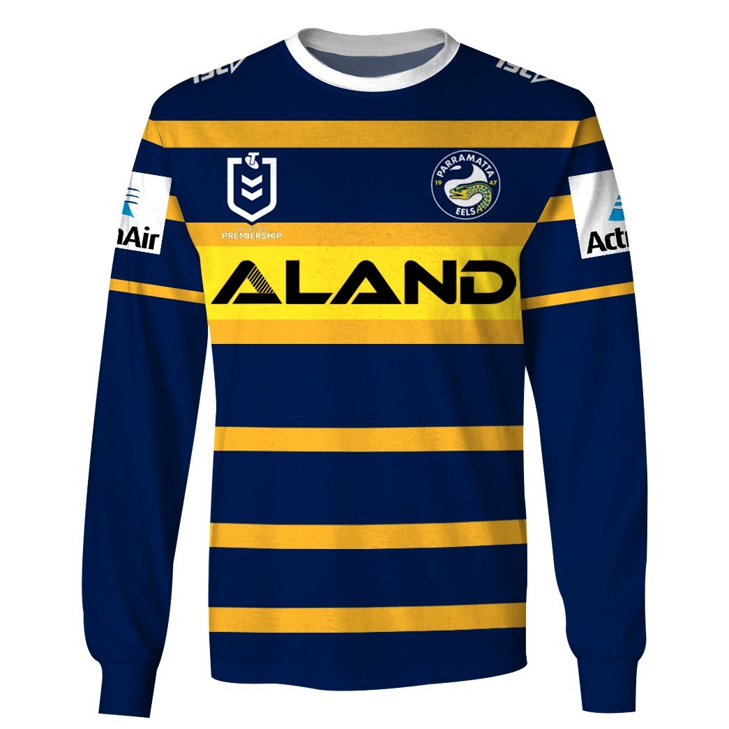 Personalized Parramatta Eels 2019 Home Jerseys Hoodies Shirts For Men ...