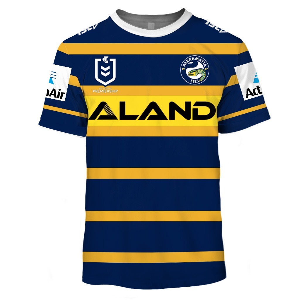 Personalized Parramatta Eels 2019 Home Jerseys Hoodies Shirts For Men