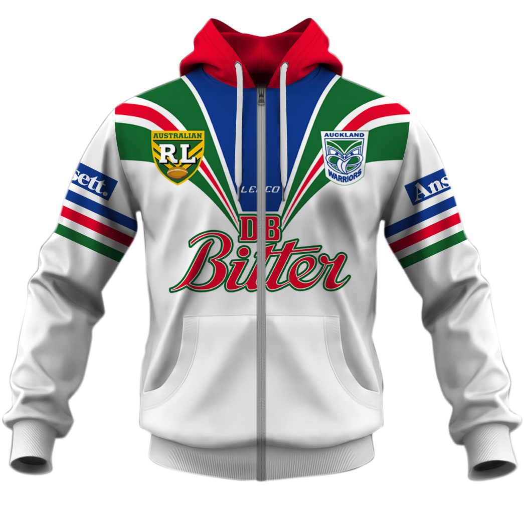 Personalized 1995 Auckland New Zealand Warriors Rugby League Away ...