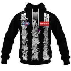 Personalize AFL Collingwood Magpies The Simpsons Guernsey Jumper Hoodie