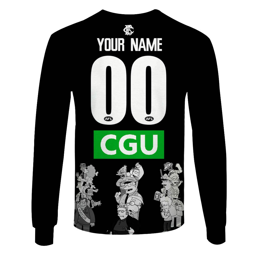 collingwood long sleeve guernsey