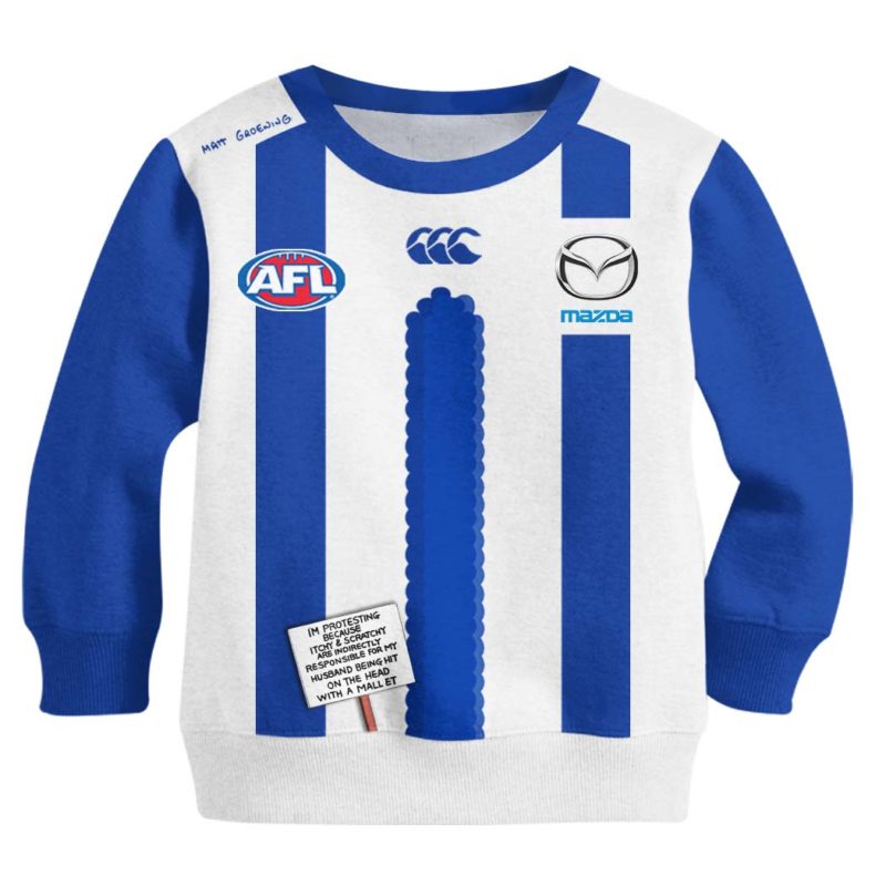 Personalize AFL North Melbourne The Simpsons Guernsey For ...