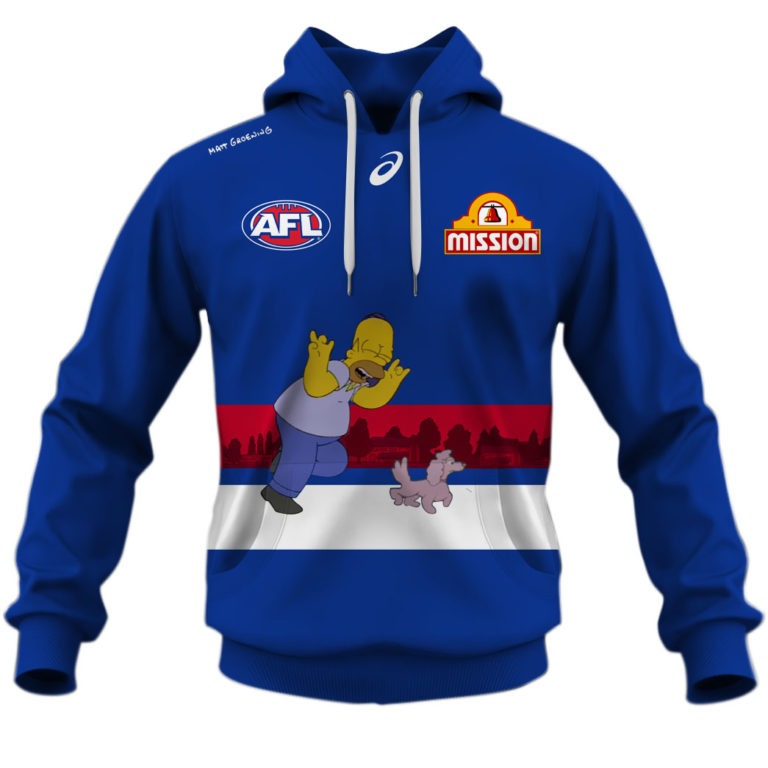 Personalize AFL Melbourne Demons The Simpsons Guernsey ...