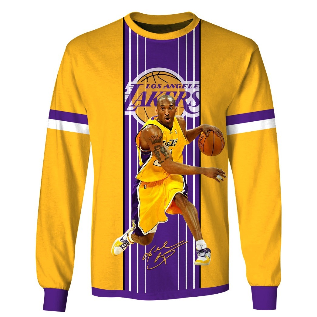 OSC-LAKERS002 Los Angeles Lakers Kobe Bryant #24 Limited Edition 3D All ...
