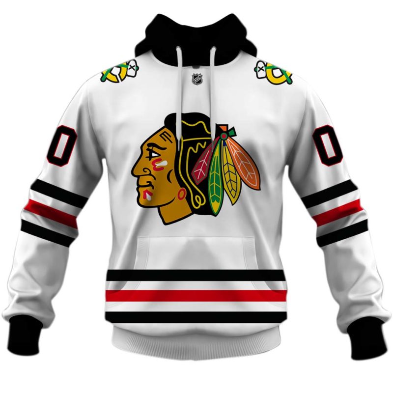 Personalize Chicago Blackhawks NHL 2020 Home Red Jersey YourGears