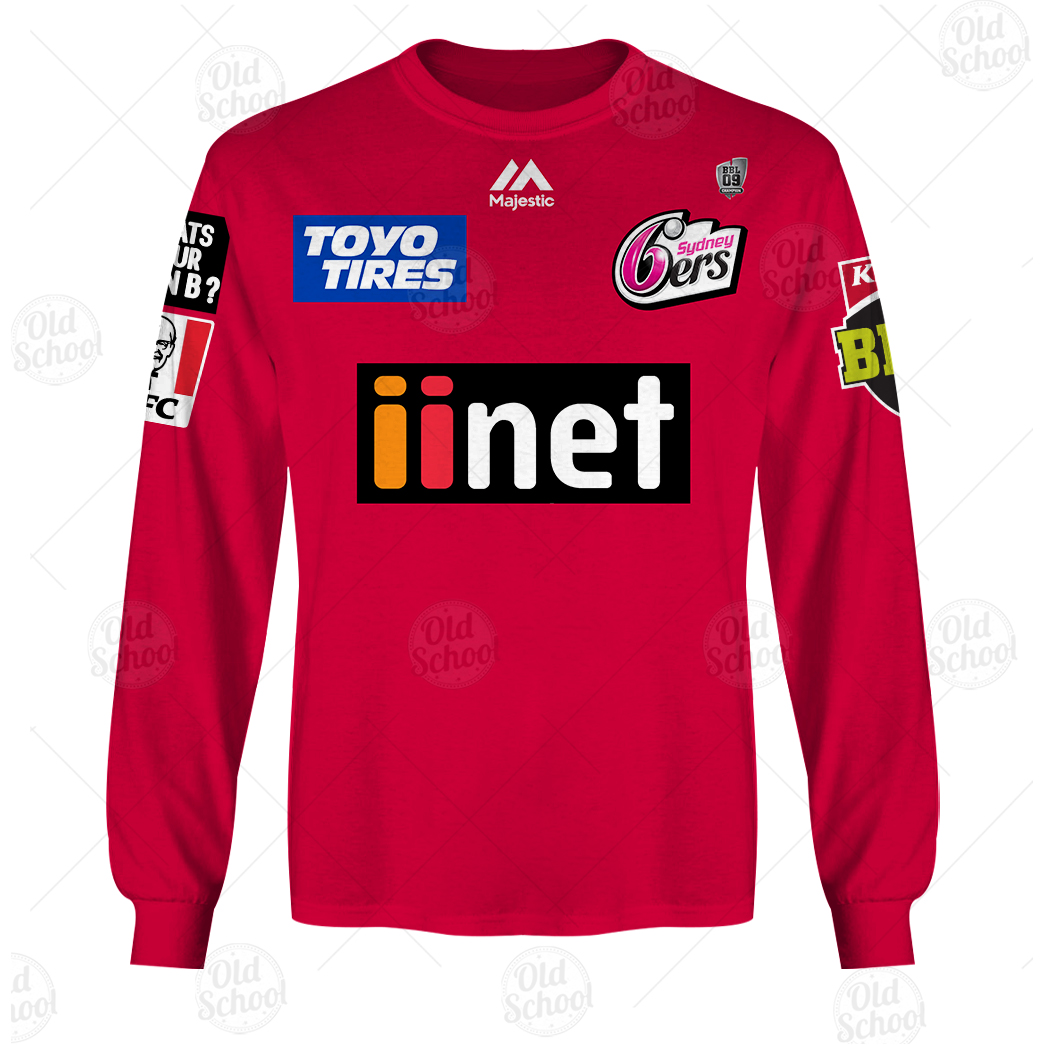 Personalised SYDNEY SIXERS 2020/21 MEN’S BBL REPLICA JERSEY – YourGears