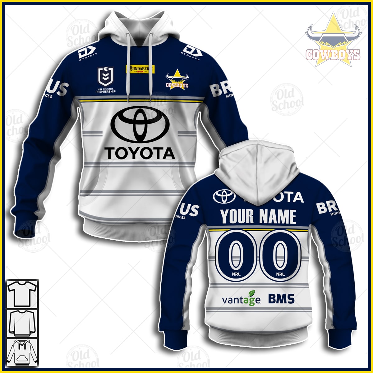 North Queensland Cowboys 2021 NRL Away Jersey, NCJRM21502