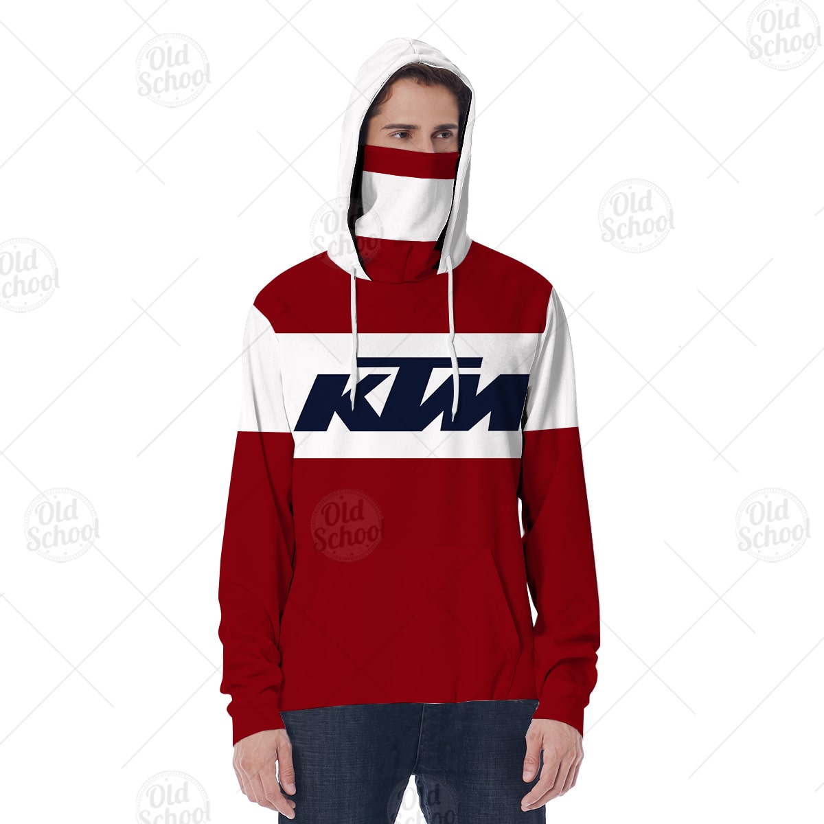 personalised motocross hoodie
