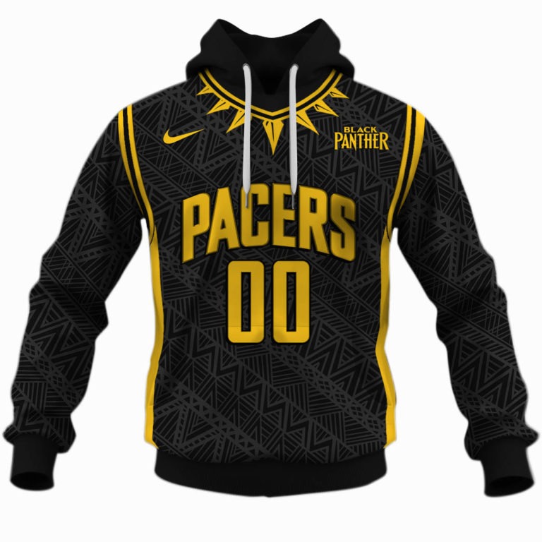 Personalize NBA Indiana Pacers x Black Panther Marvel Jersey 2020 ...