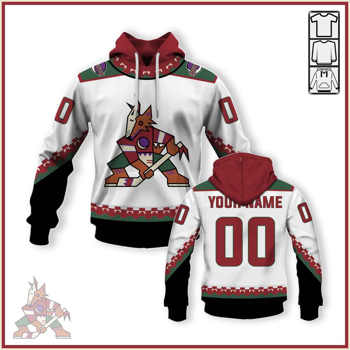 arizona coyotes away jersey