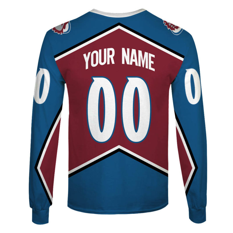 Personalized Colorado Avalanche 1996 Throwback Vintage Hockey Jersey YourGears