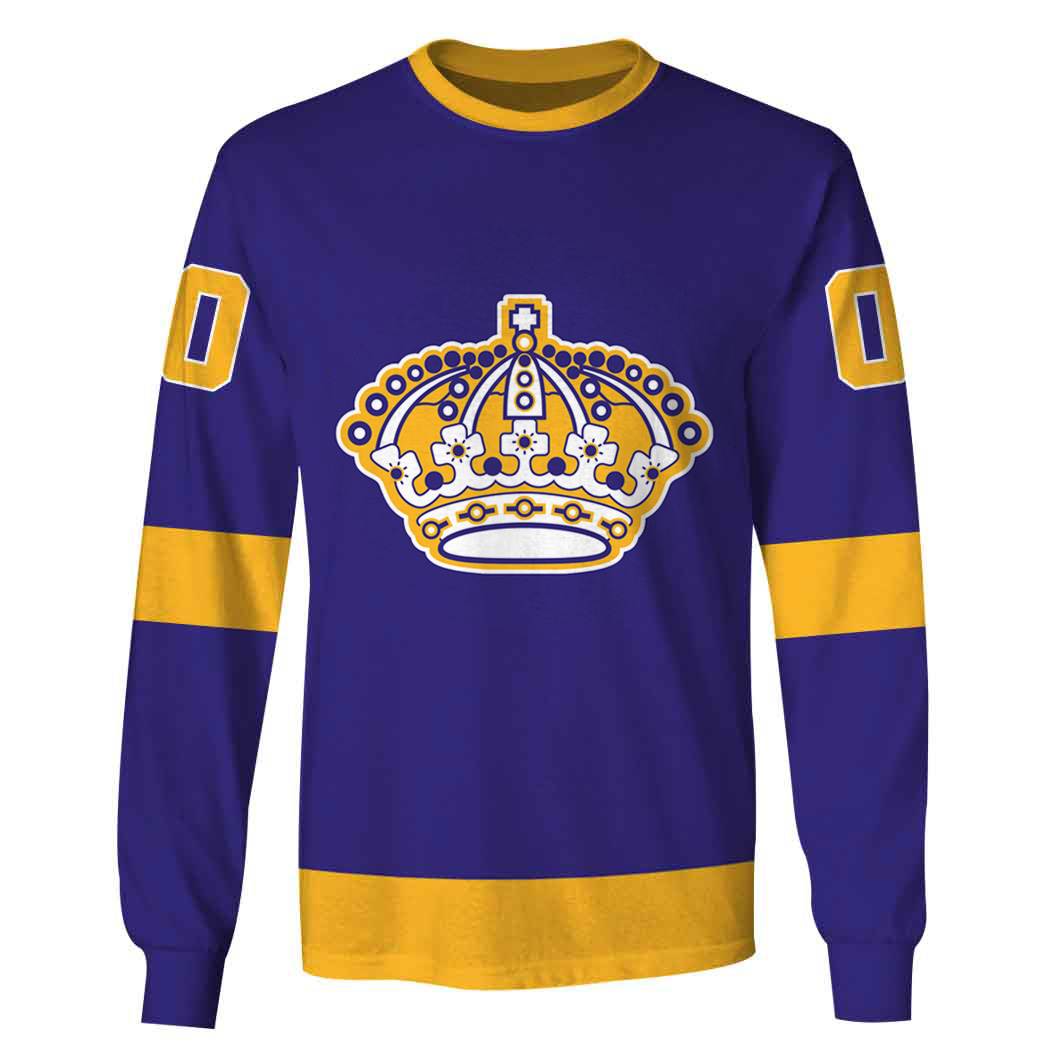 Personalized Los Angeles Kings 70s Throwback Vintage NHL Away Jersey YourGears Personalized Los Angeles Kings 70s Throwback Vintage NHL Away Jersey YourGears