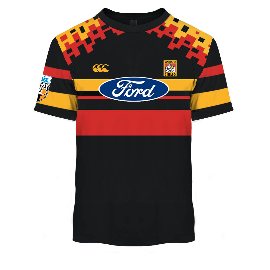 Personalize Throwback Super Rugby Waikato Chiefs Vintage Jersey 1997 ...