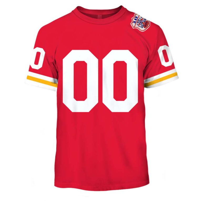 Personalized Kansas City Chiefs 1969 Vintage Throwback Home Jersey