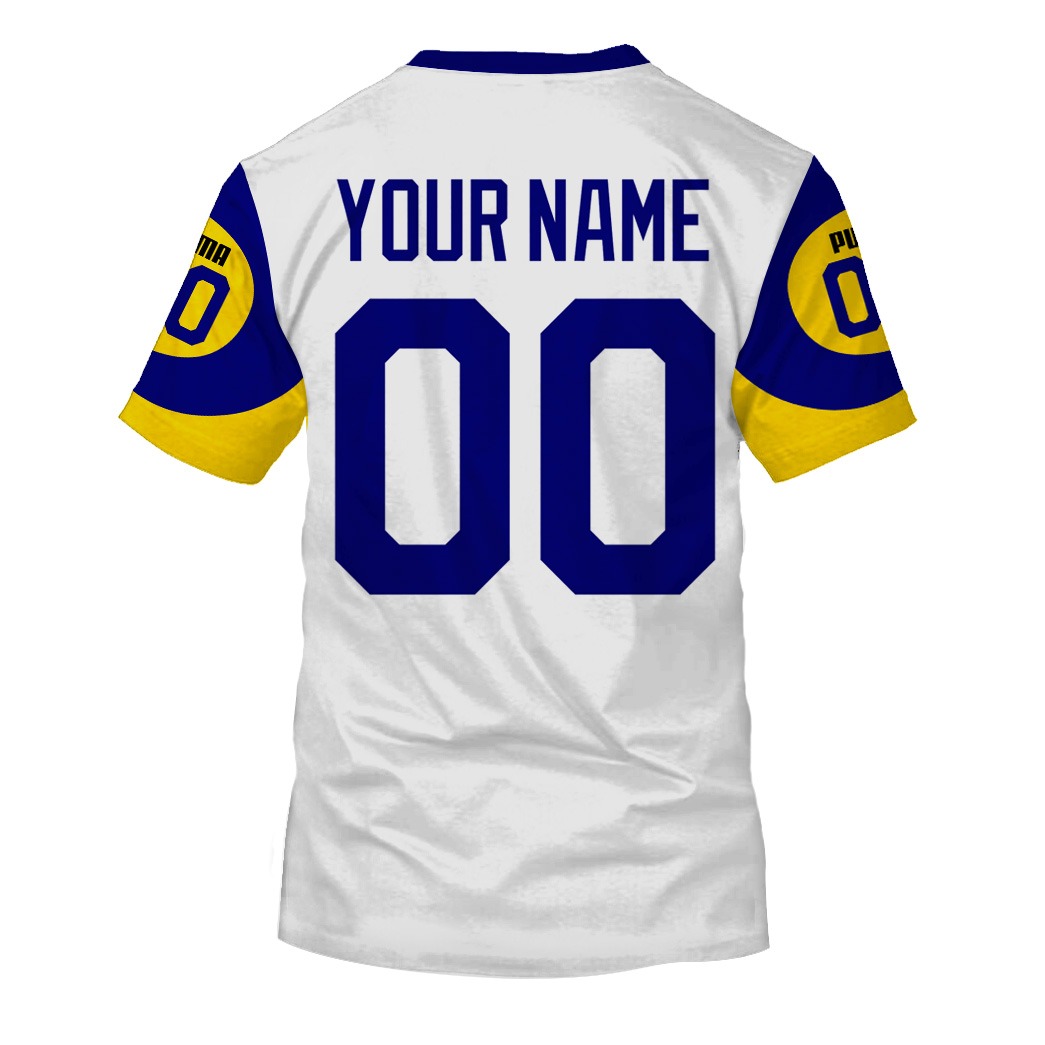 Personalized Los Angeles Rams 1999 Vintage Throwback Champion Jersey ...