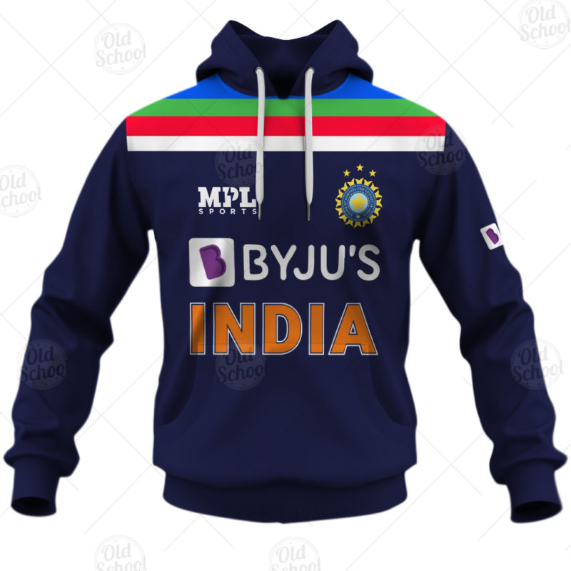 Personalise Indian Cricket Team 2021 Retro Jersey ODI T20 – YourGears