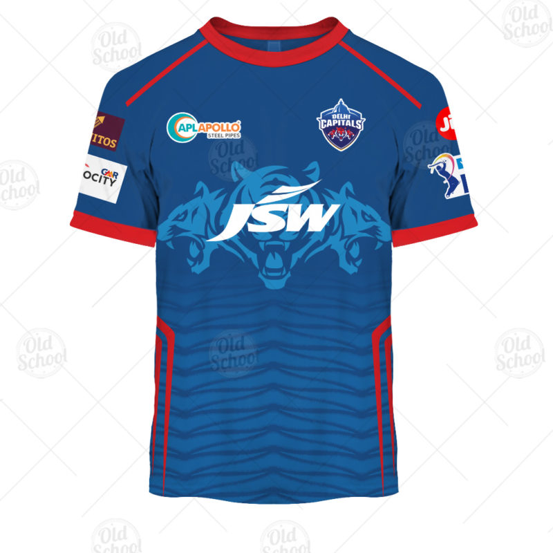 Personalise Ipl Delhi Capitals T20 Cricket India 2021 Jersey Yourgears