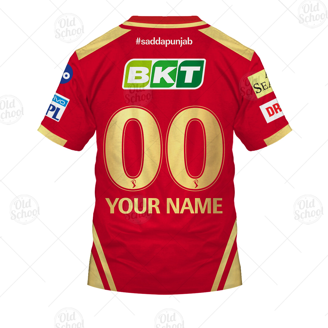 ipl punjab t shirt