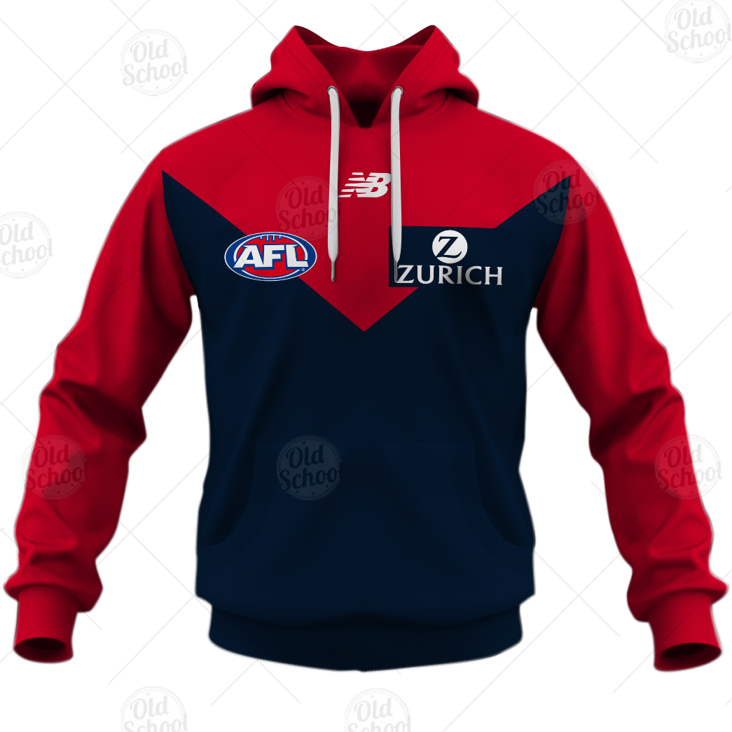 Personalised Afl Melbourne Demons 2021 Season Home Guernsey Yourgears