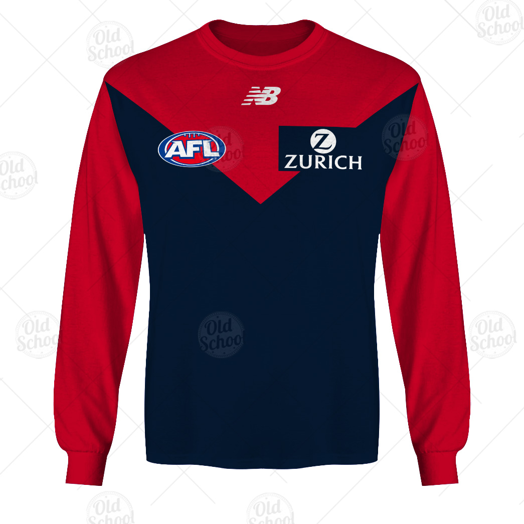 Personalised Afl Melbourne Demons 2021 Season Home Guernsey Yourgears