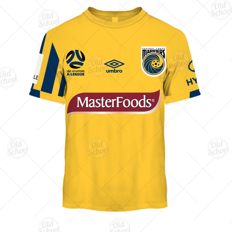 Personalised ALeague Central Coast Mariners Home Jersey 2020 YourGears