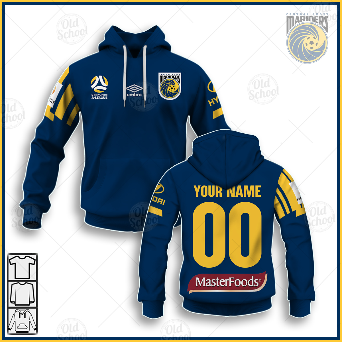 Personalised A-League Central Coast Mariners Alternate Jersey 2020 ...