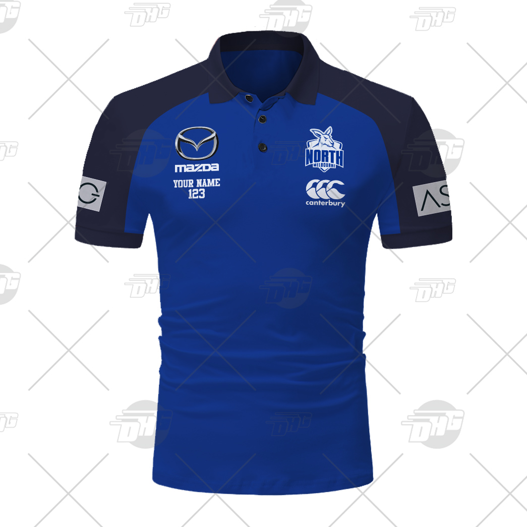 melbourne football club polo shirt