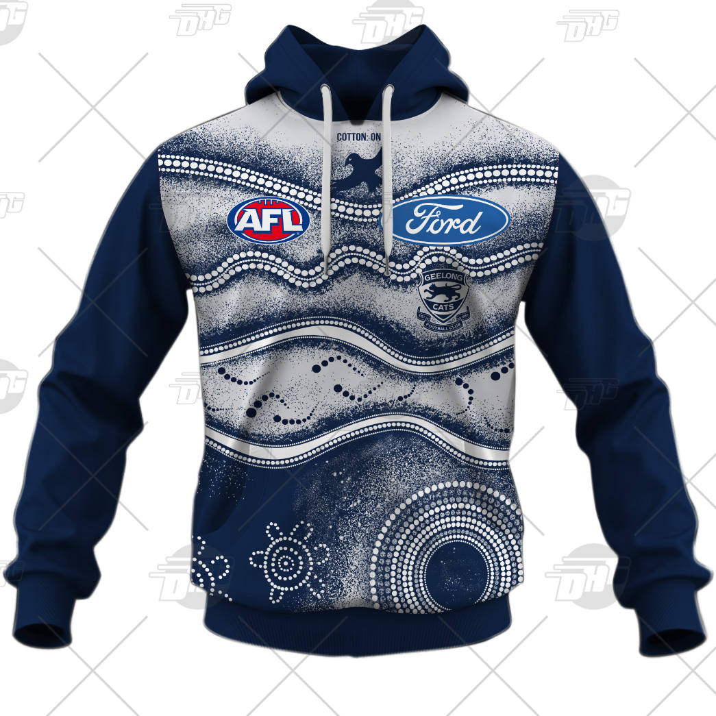 Geelong on sale cats hoodie